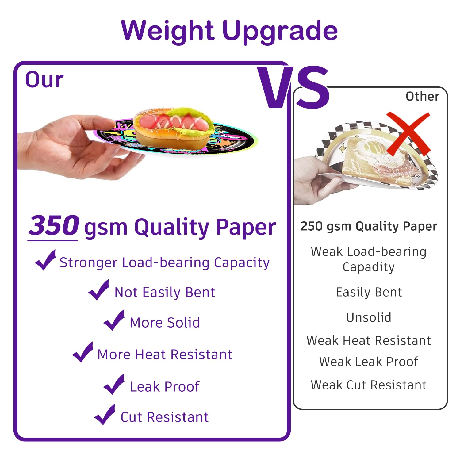 Cocomigo 90s 7 inch plates offer sturdy, convenient serving for snacks