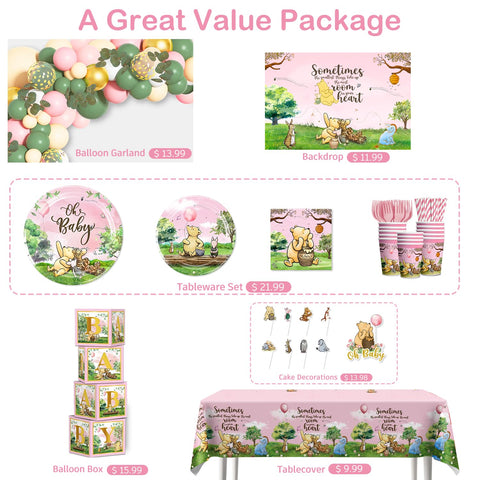 Cocomigo bear backdrop sets a warm retro scene for photos