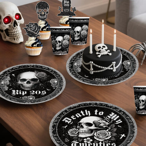Cocomigo Death to My Twenties sash for bold party branding