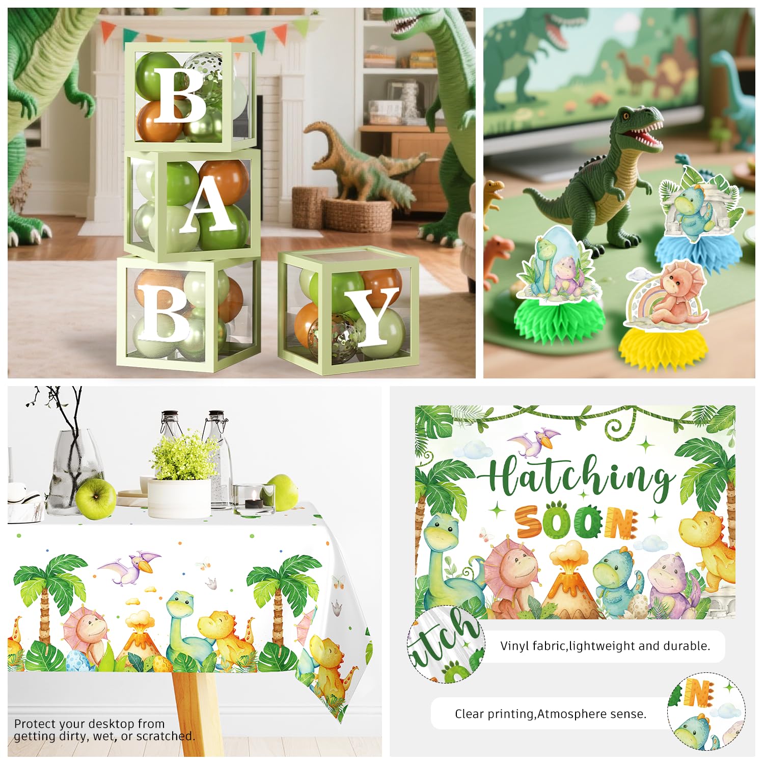 cocomigo dinosaur balloon kit latex arch for playful centerpiece