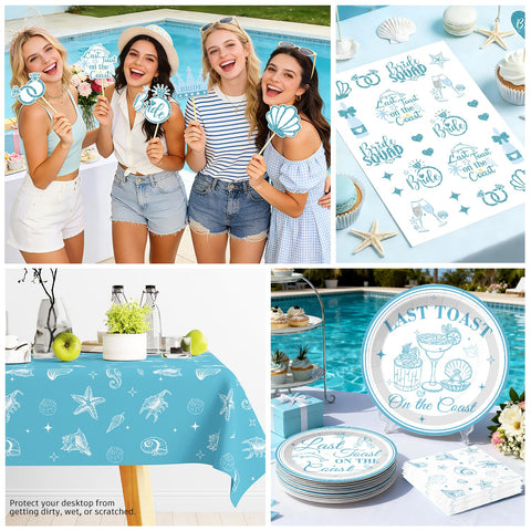 Cocomigo last toast on the coast photo props spark fun moments.
