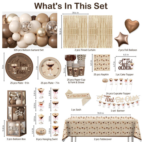 Cocomigo martini bows banner elevates chic photo moments at celebrations.