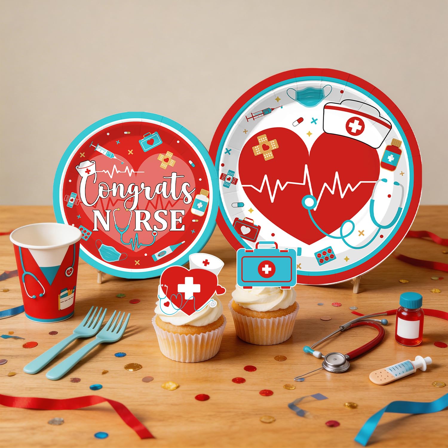 Cocomigo nurse graduation cups for quick, mess-free beverages