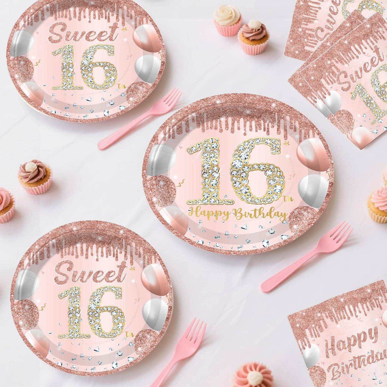 Cocomigo pink tablecloth protects surfaces and simplifies cleanup.
