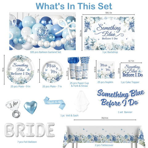 Cocomigo Something Blue cups and utensils pair for easy dining