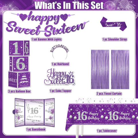 cocomigo Sweet 16 latex balloons in three colors for vibrant decor