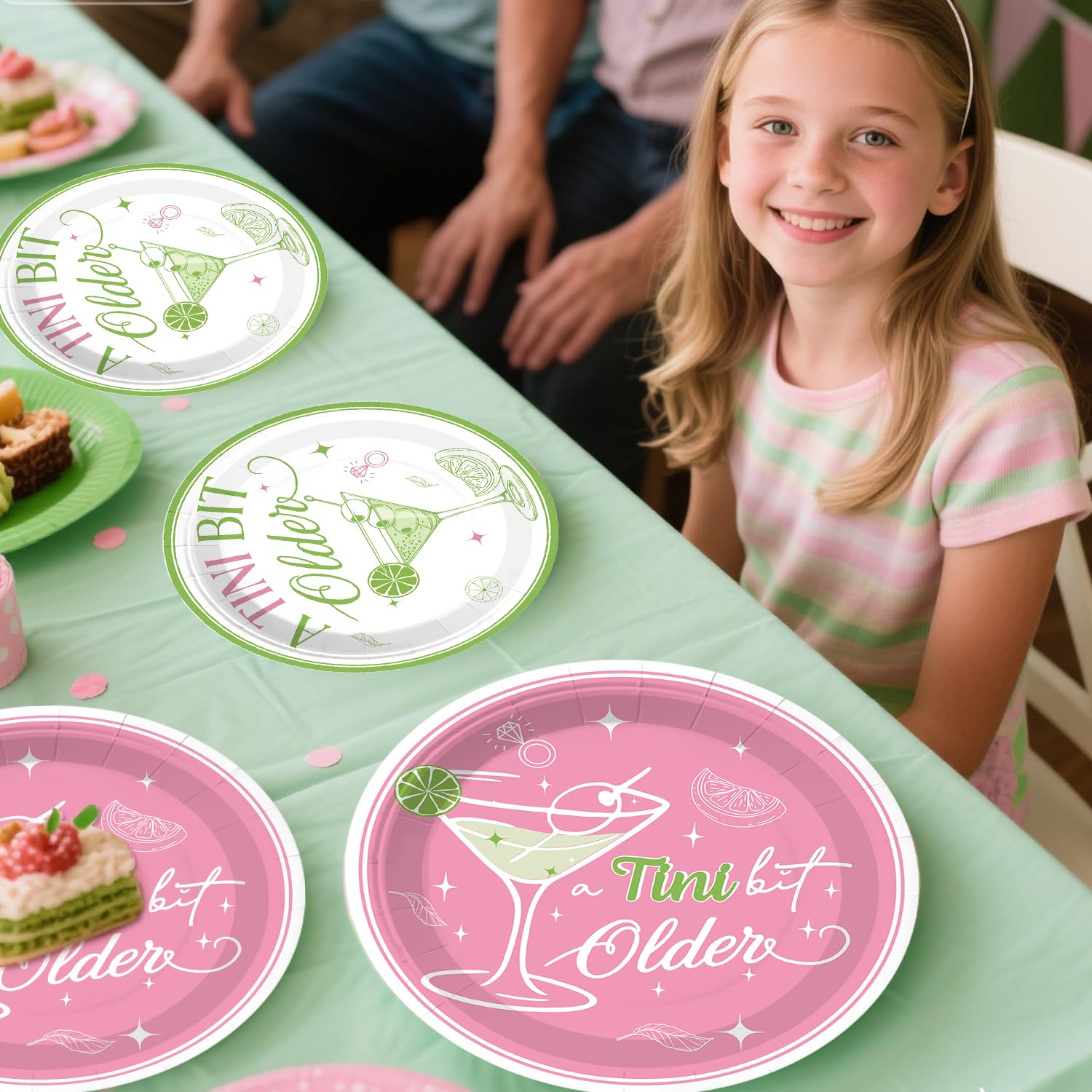 Cocomigo tiny bit older 9 inch plate for cake slices