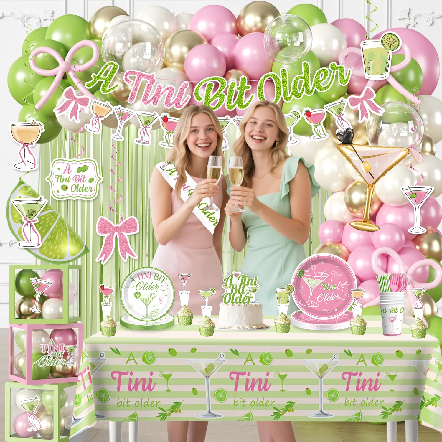 Cocomigo tiny bit older sash adds playful party flair