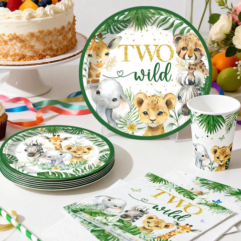 cocomigo Two Wild balloon boxes simplify decor and quicken setup
