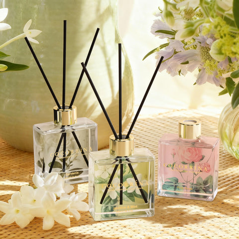 COCORRÍNA bathroom shelf diffuser creates fresh ambience