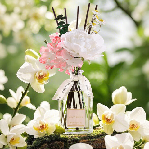 COCORRINA Decorative after-use vase with gardenia-lily diffuser