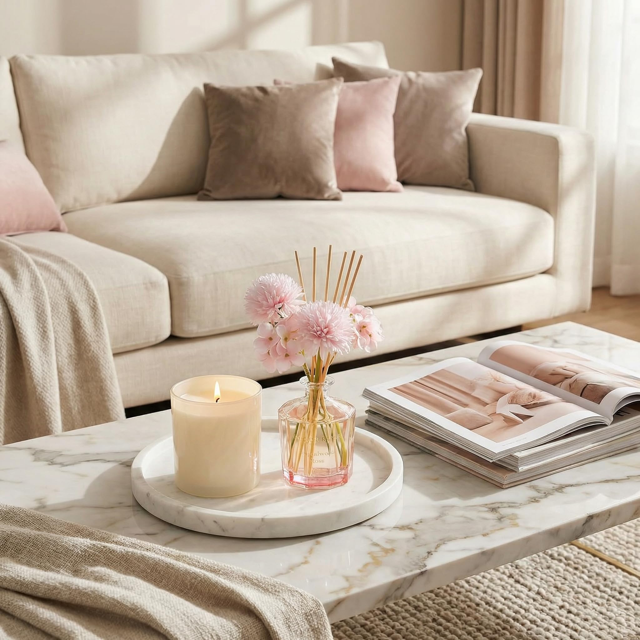 COCORRÍNA diffuser includes eight sticks for customizable intensity