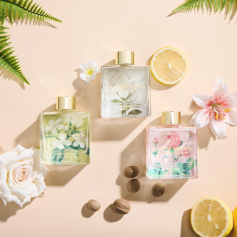 COCORRÍNA 24-stick diffuser set to customize fragrance intensity easily