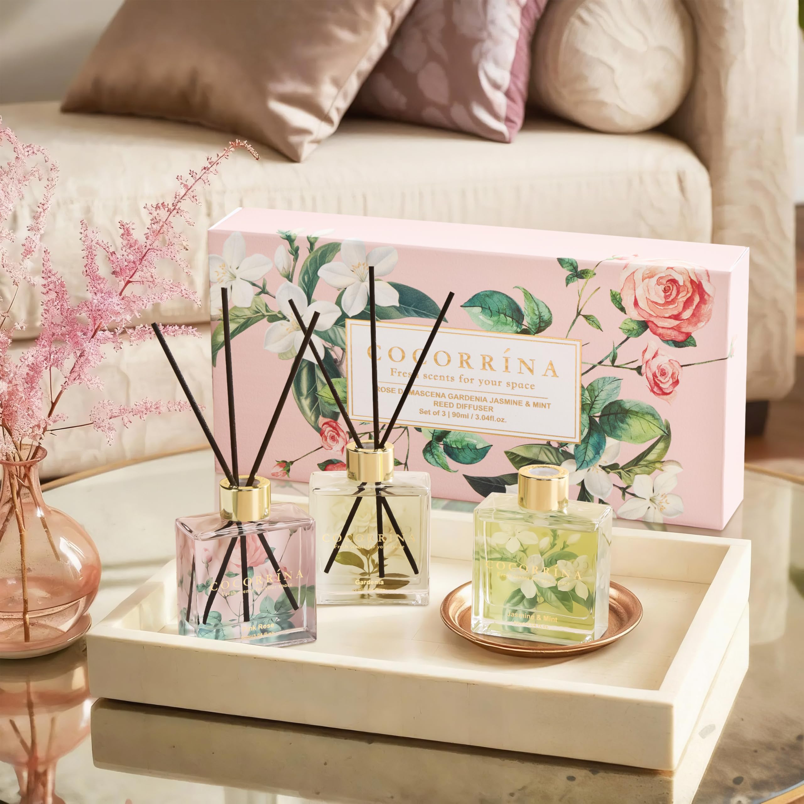 COCORRÍNA office diffuser decor adds subtle fragrance and style