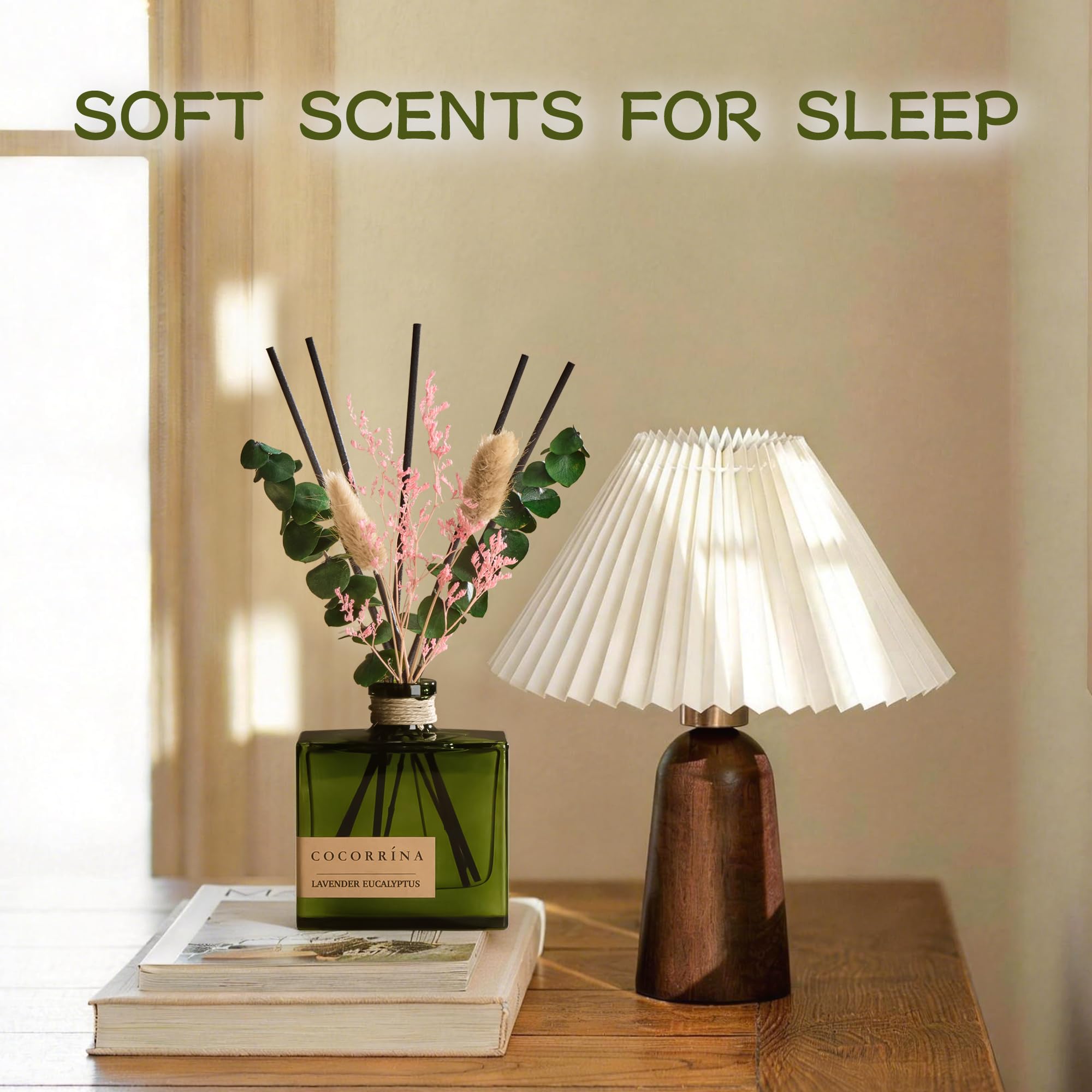 COCORRÍNA fragrance oil in bottle highlights simple setup and safe, flame-free fragrance