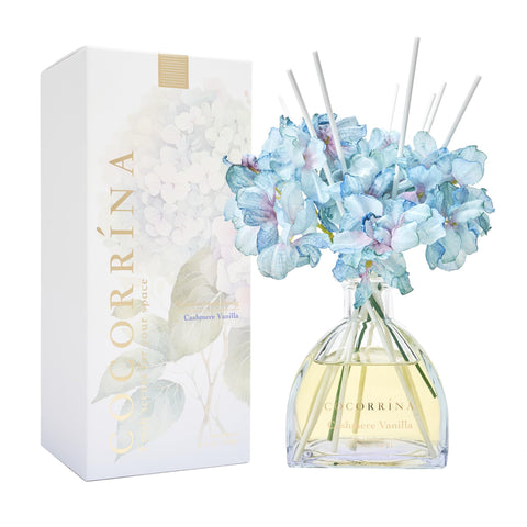 Cocorrina reed diffuser featuring yurt-shaped design adds cultural flair.