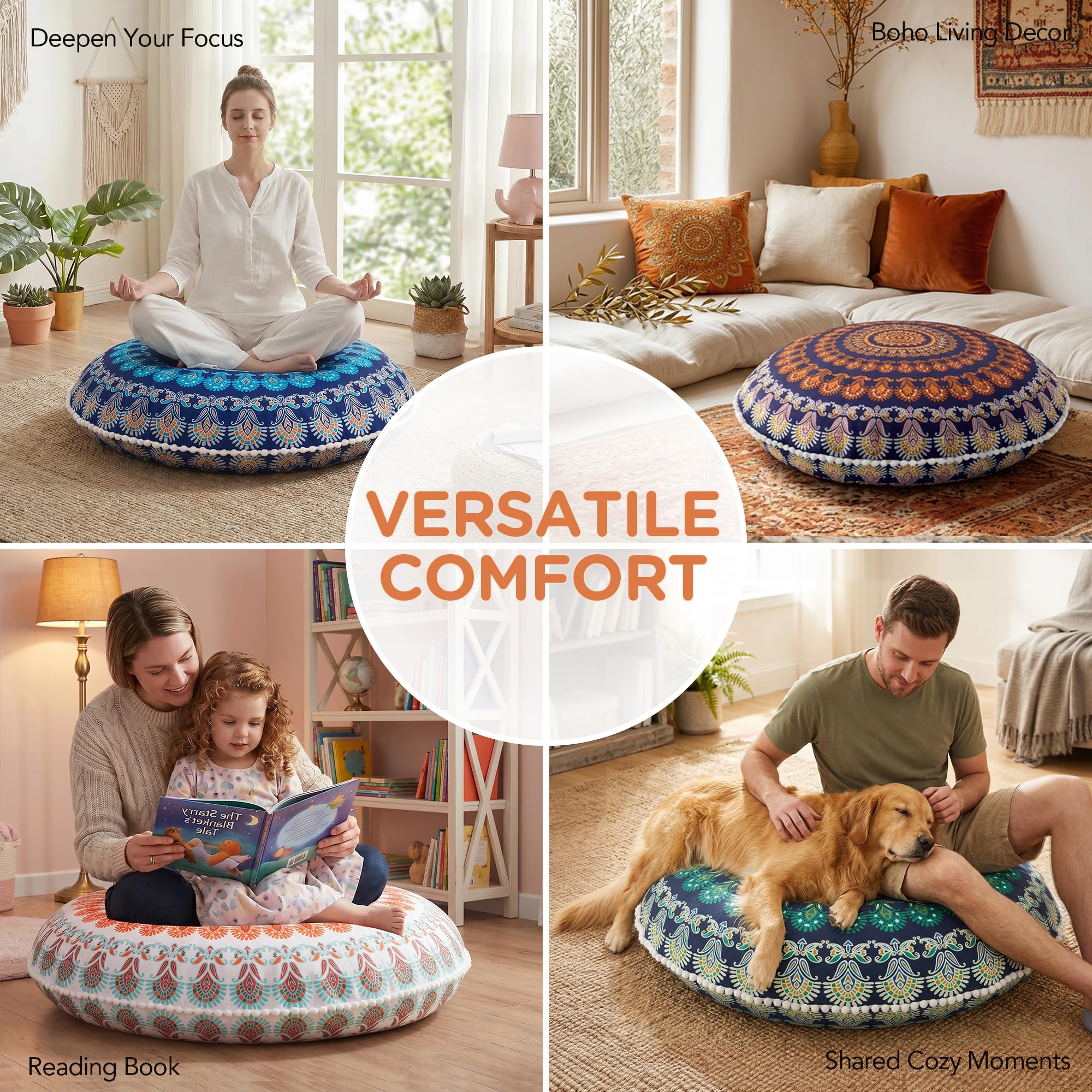 Codi washable cover for easy care and longevity.