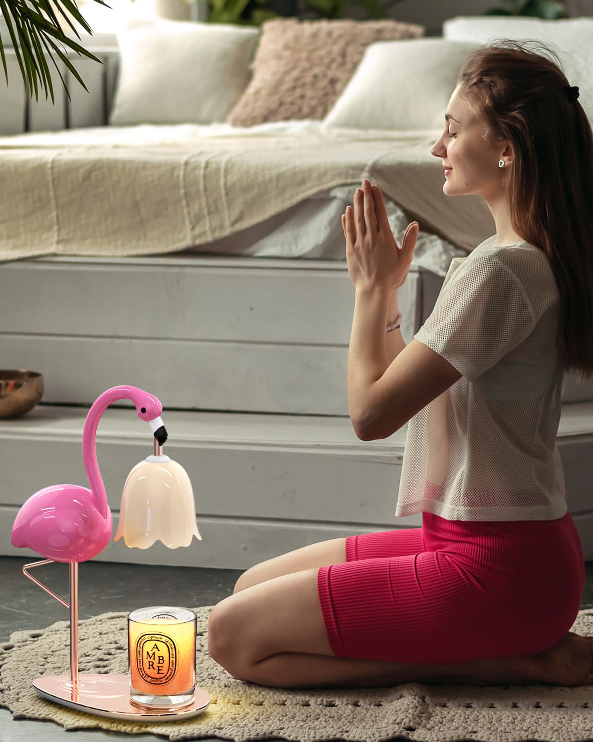 Codogoy Crystal stickers included to personalize flamingo decor and gifts