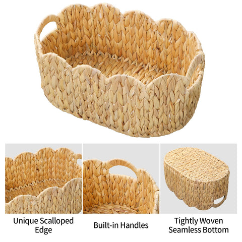 Coeusy nursery storage basket aids toy organization and room decor