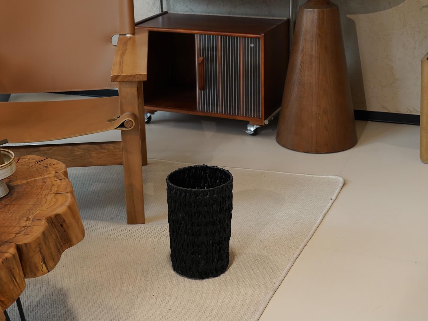 Coeusy bedroom storage solution can organize small items like laundry or magazines.
