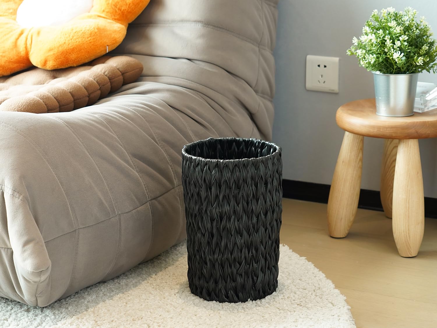 Coeusy black finish adds subtle elegance to any room.
