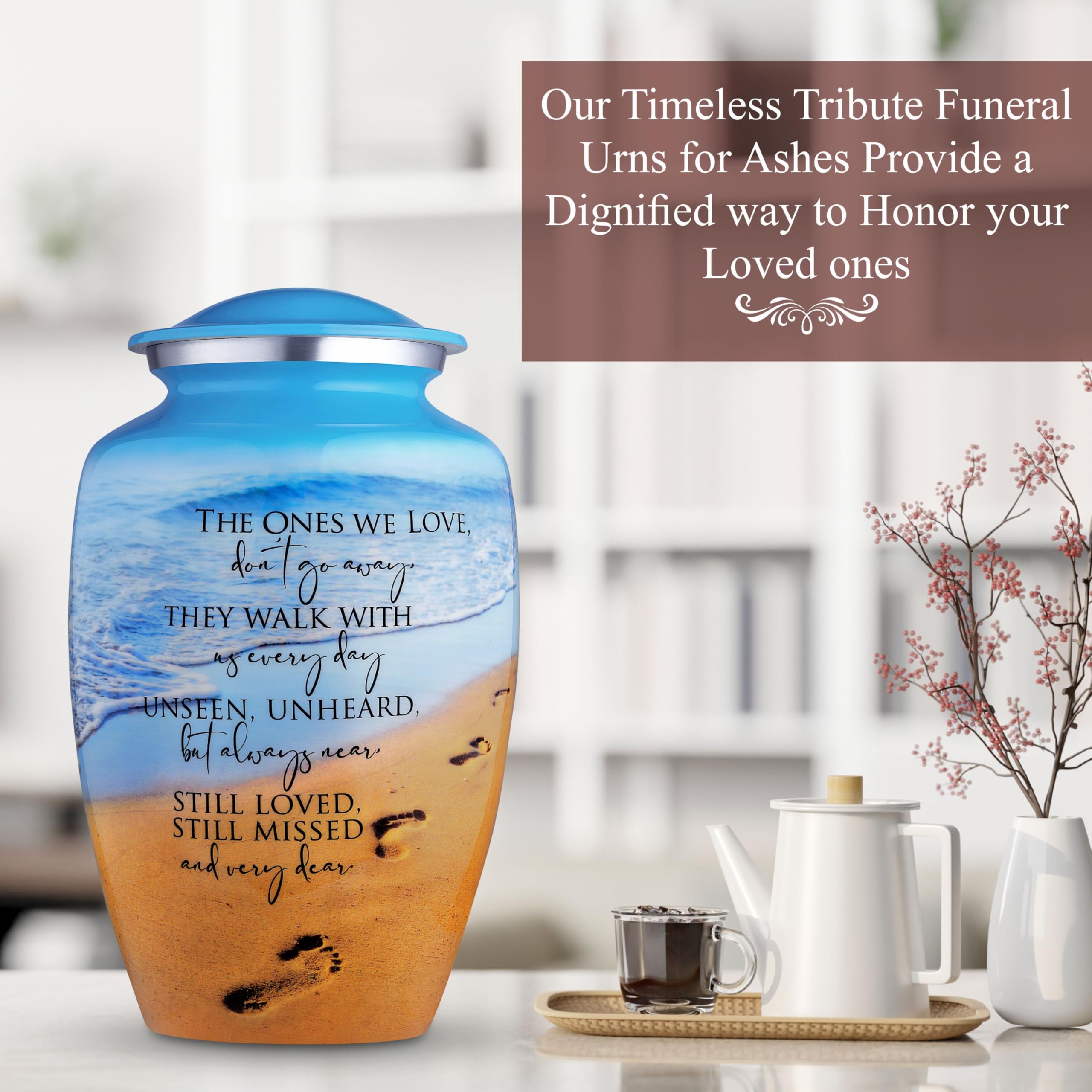 Cogent Memorials sand-casting finish urn reflects timeless artistry.