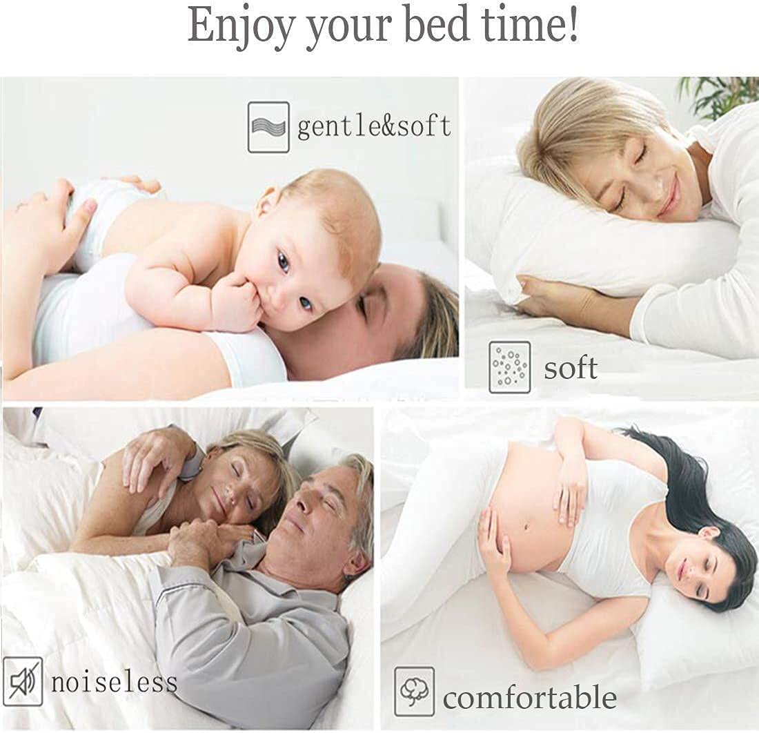COHOME cozy bedroom setup illustrating year-round warmth and breathability.