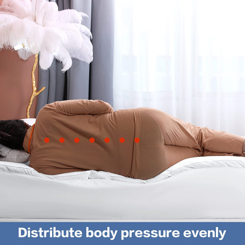 COHOME machine-washable topper stays fluffy after washing