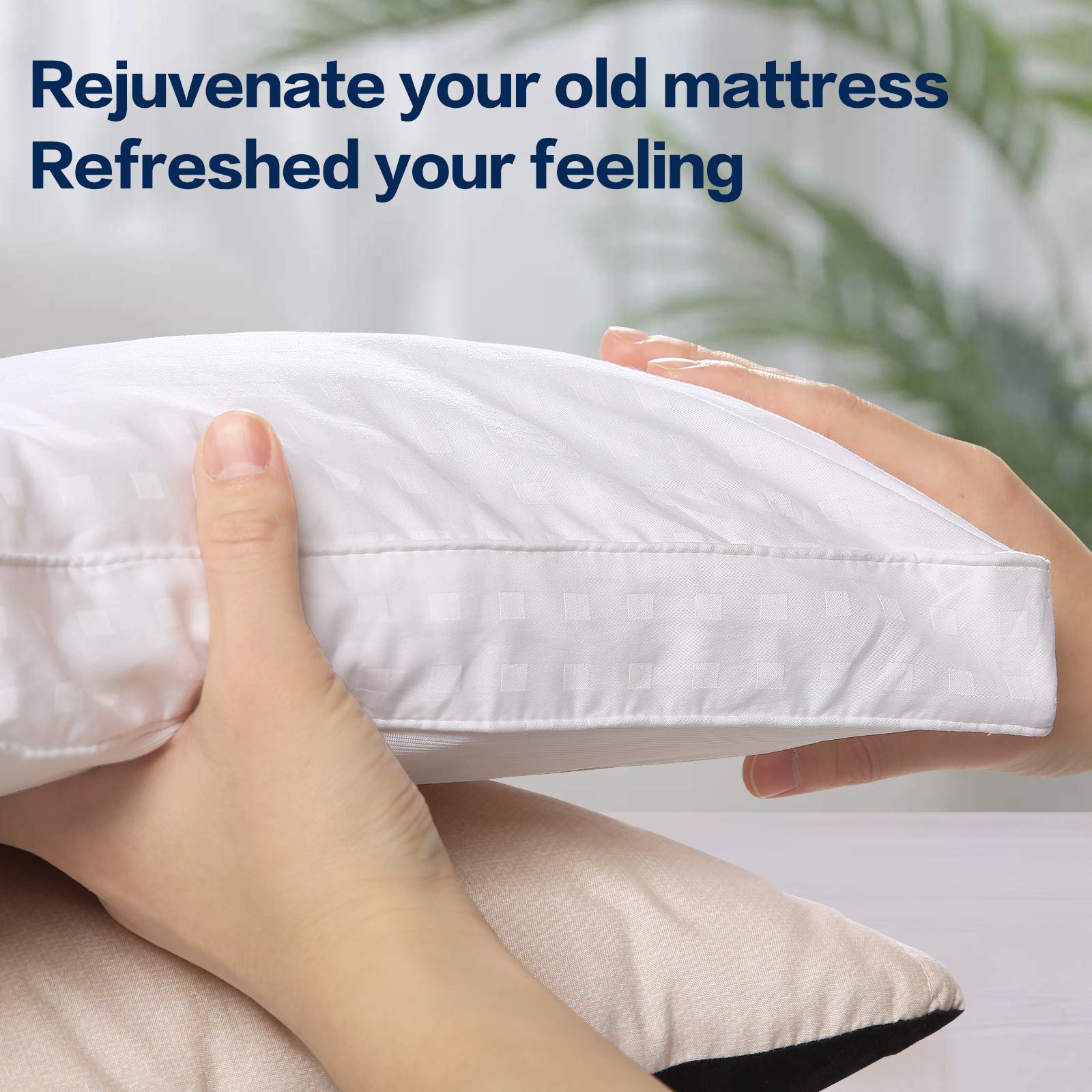 COHOME noiseless movement and secure fit for restless sleepers