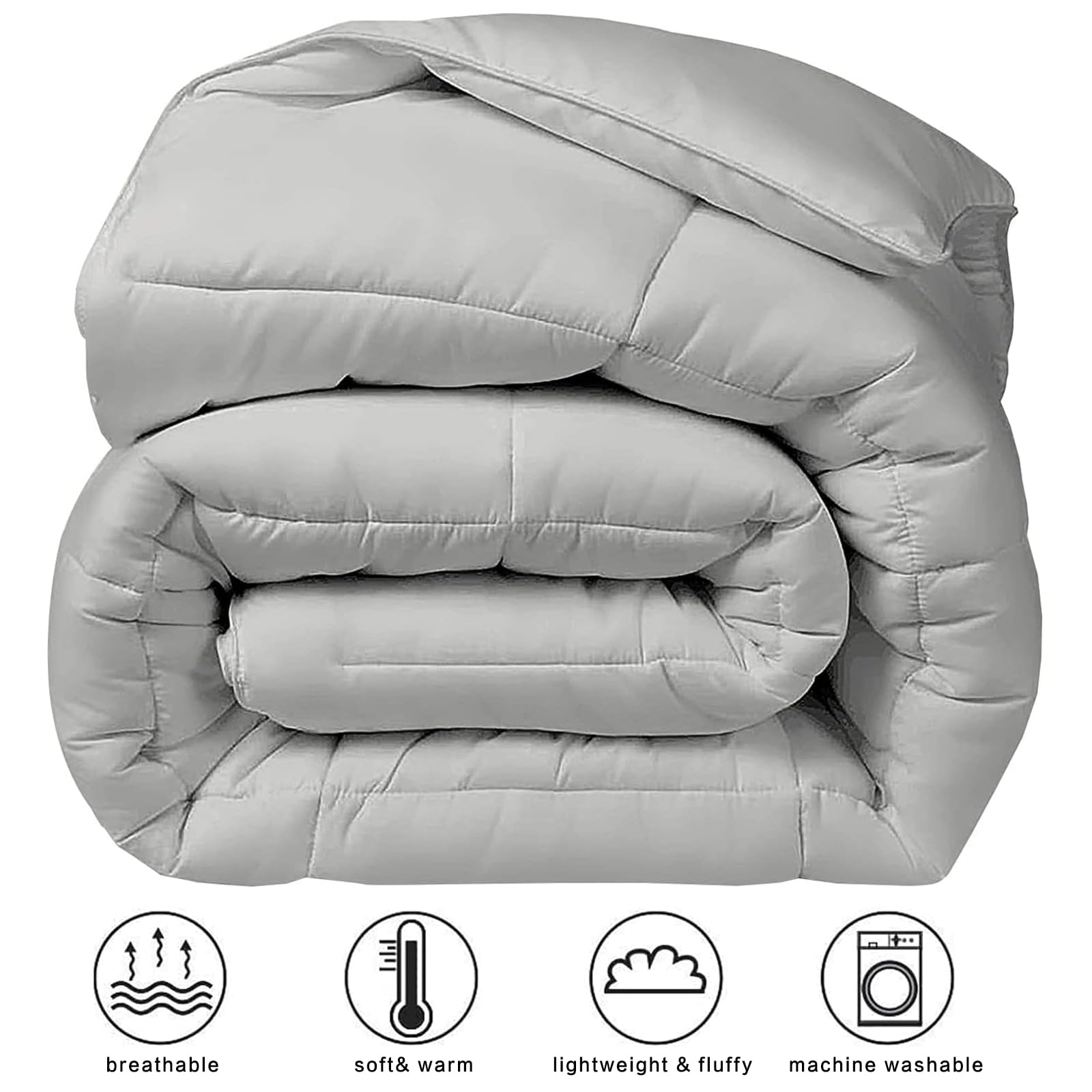 COHOME comforter close-up stitching highlights durable box stitching