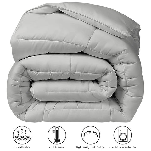 COHOME comforter close-up stitching highlights durable box stitching