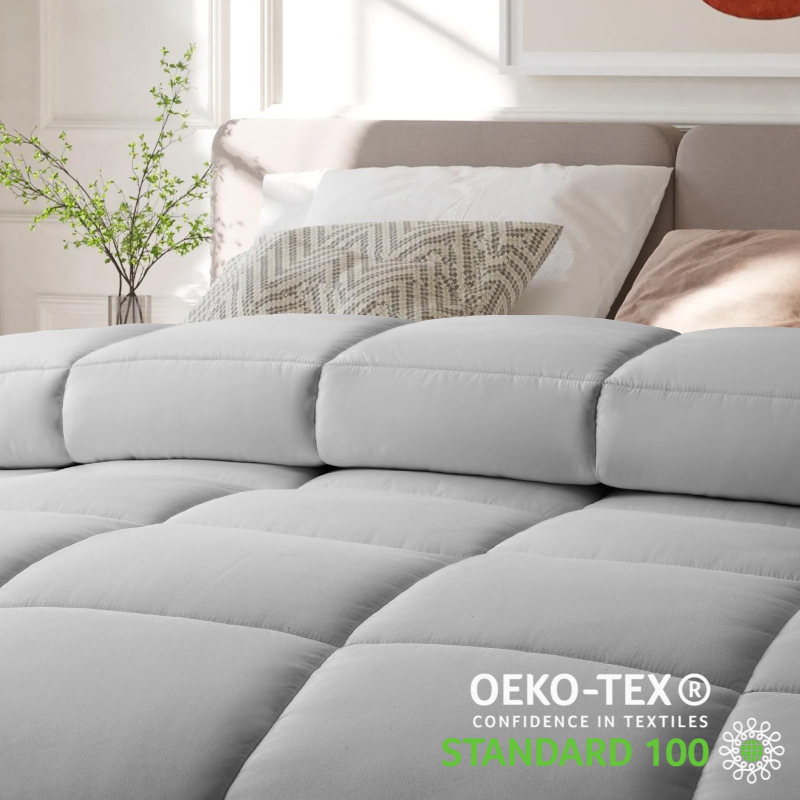 COHOME comforter in use shows versatile duvet insert or standalone use