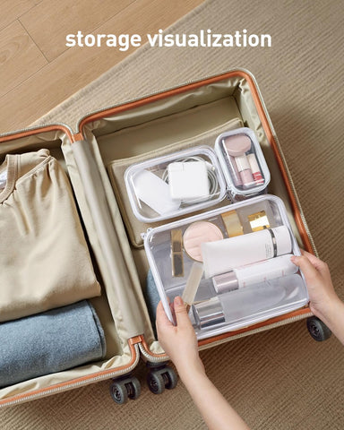 CoiJoii zippered pouch stackable six-pack saves space