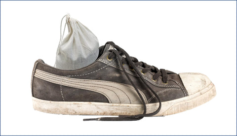 Coir Wonder odor control for trash bins and other odor-prone areas.