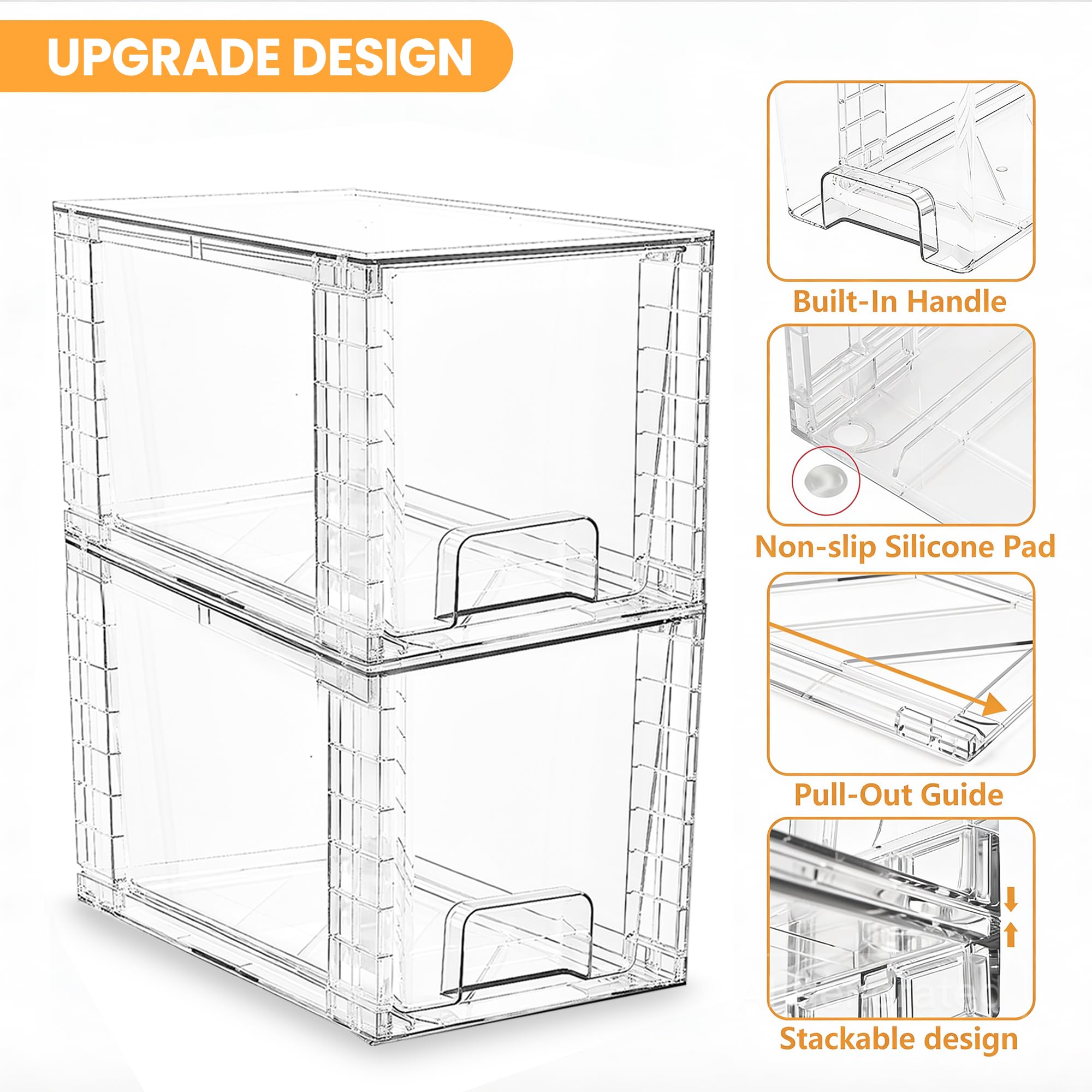 COKIHOM medicine and snacks drawer organization for quick access.