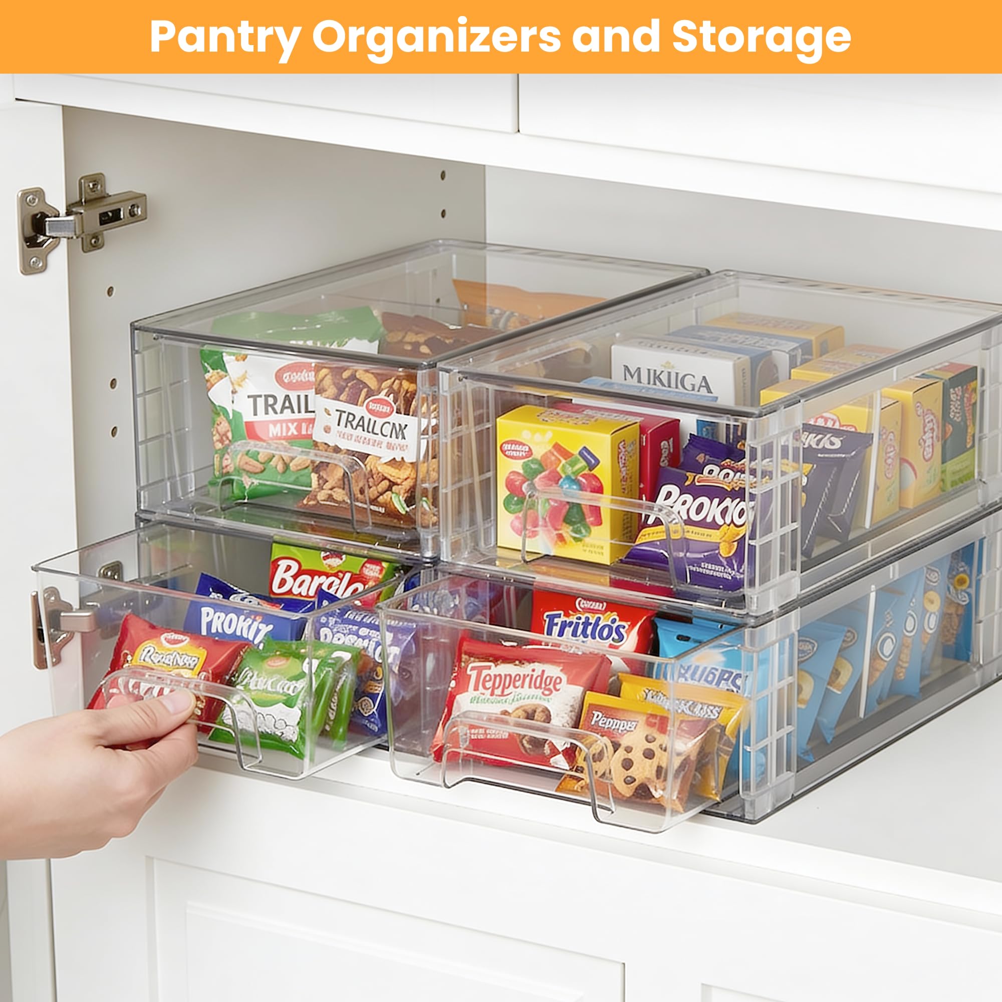 COKIHOM multi-scenario storage for fridge, pantry, and bathroom