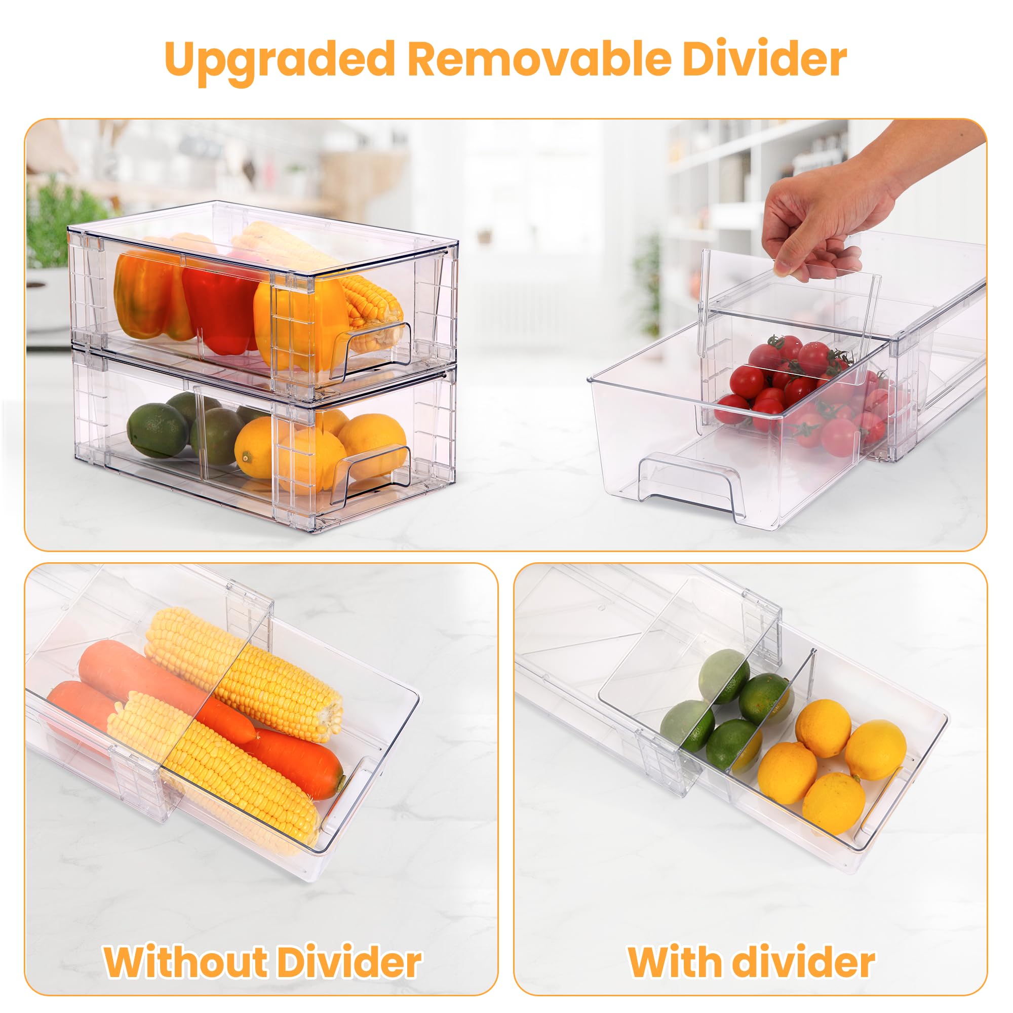COKIHOM thick clear plastic construction emphasizes durability and visibility