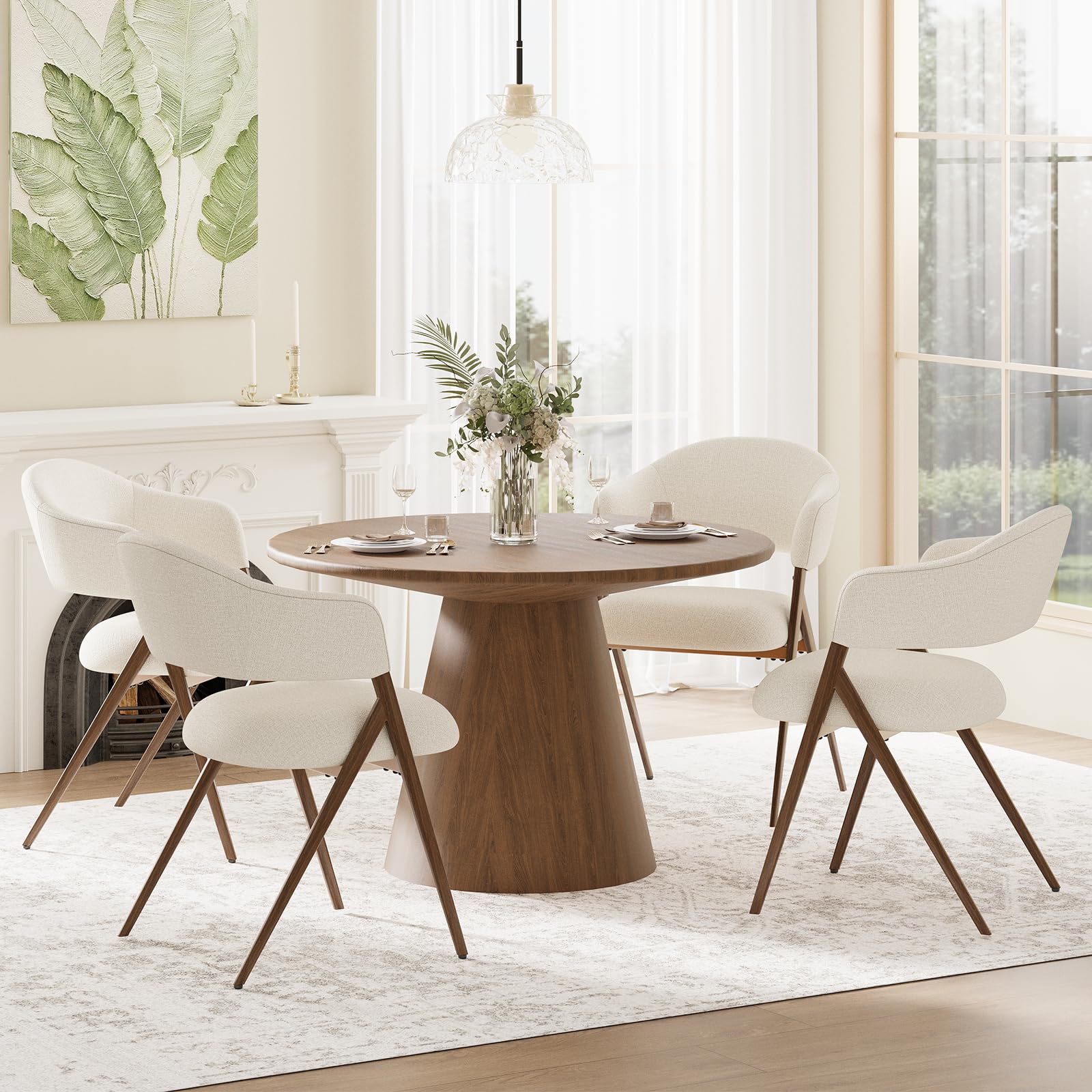 COLAMY dining chairs shown in a dining room setup for everyday use