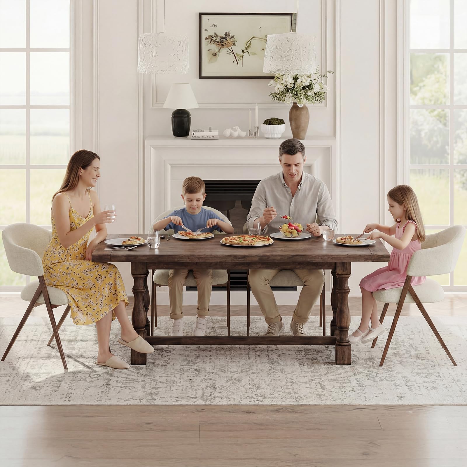 COLAMY space-saving design fits compact kitchens or café tables