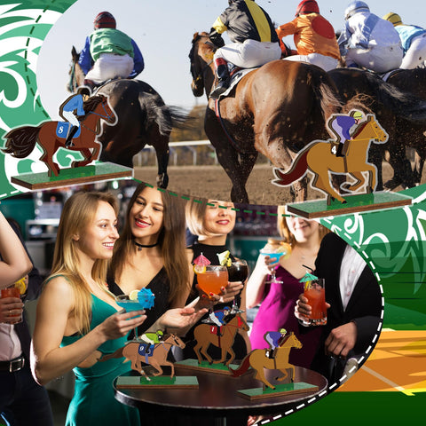Colingmill derby signs withstand reuse for future horse racing events.