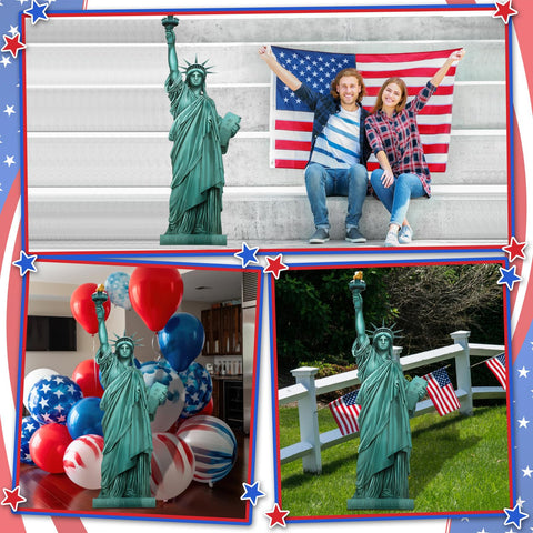 Colingmill patriotic decoration featuring the Statue of Liberty cutout.