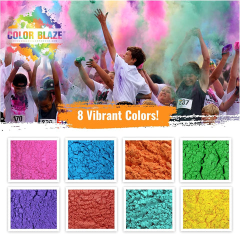 Color Blaze eight vibrant colors create photo-ready color clouds