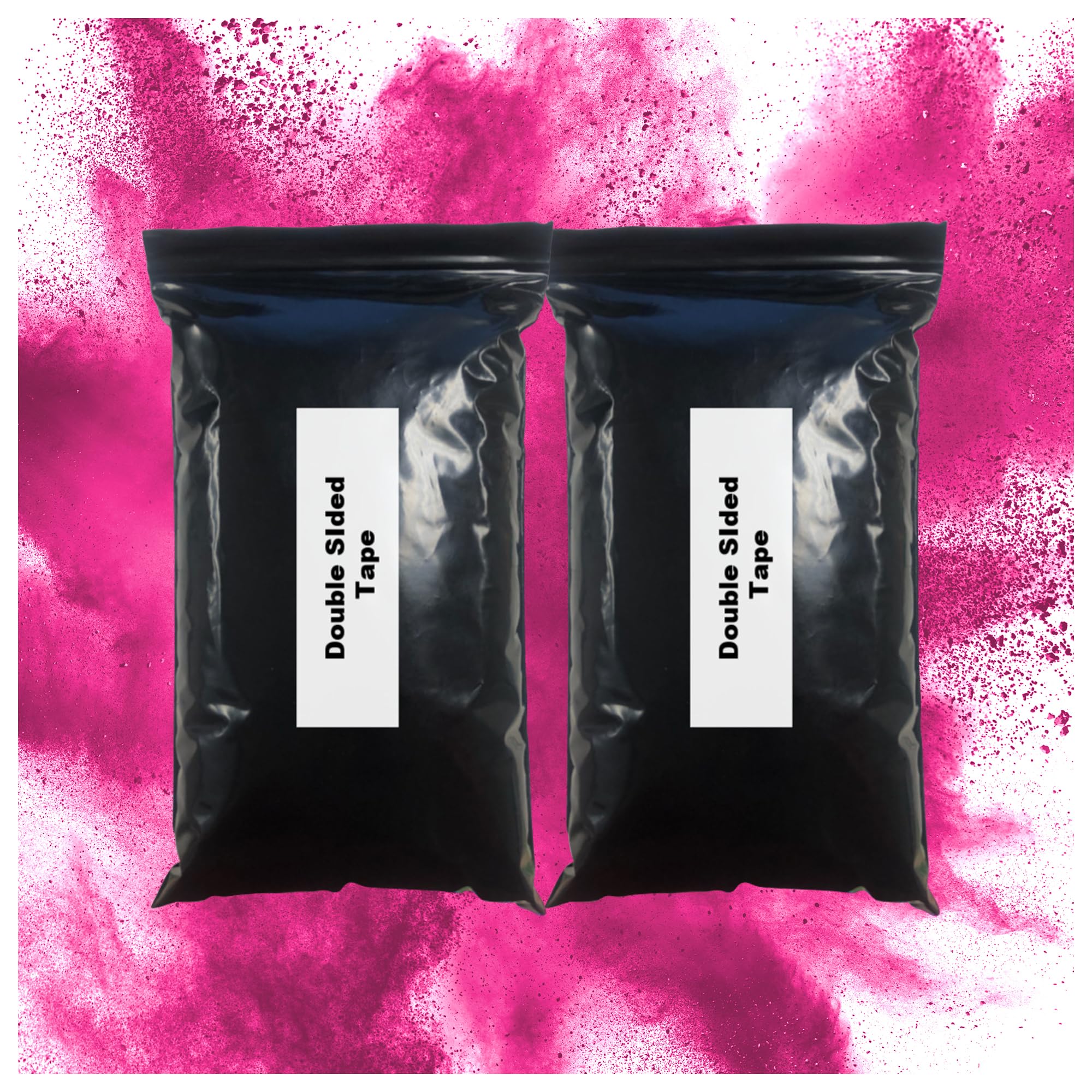 Color Blaze easy-cleanup shot demonstrates washable powder on fabrics.