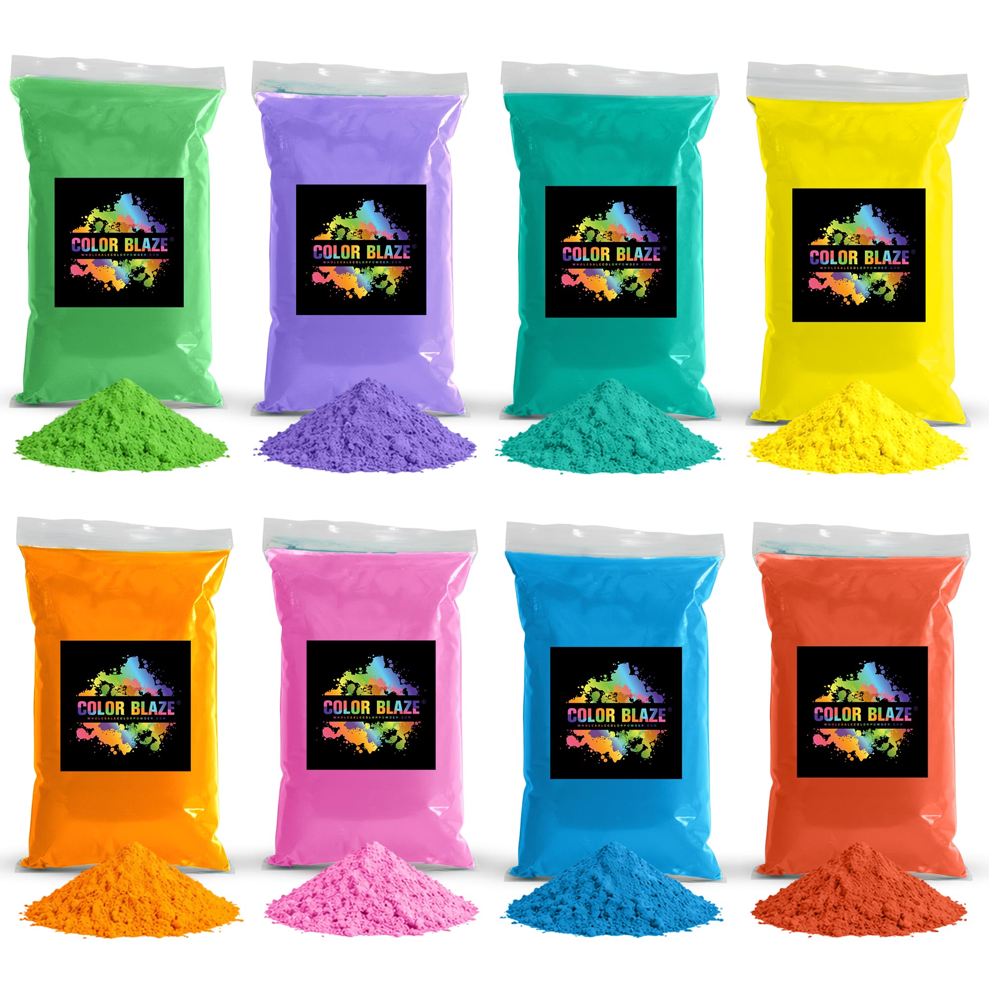 Color Blaze pink Holi powder for bold, photogenic color scenes at events.