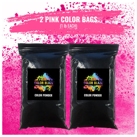 Color Blaze safe washable eco-friendly pink powder for celebrations