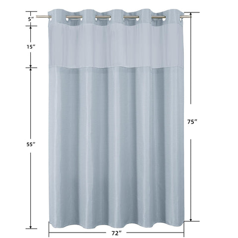Colorful Star machine-washable curtain for simple care in cold water