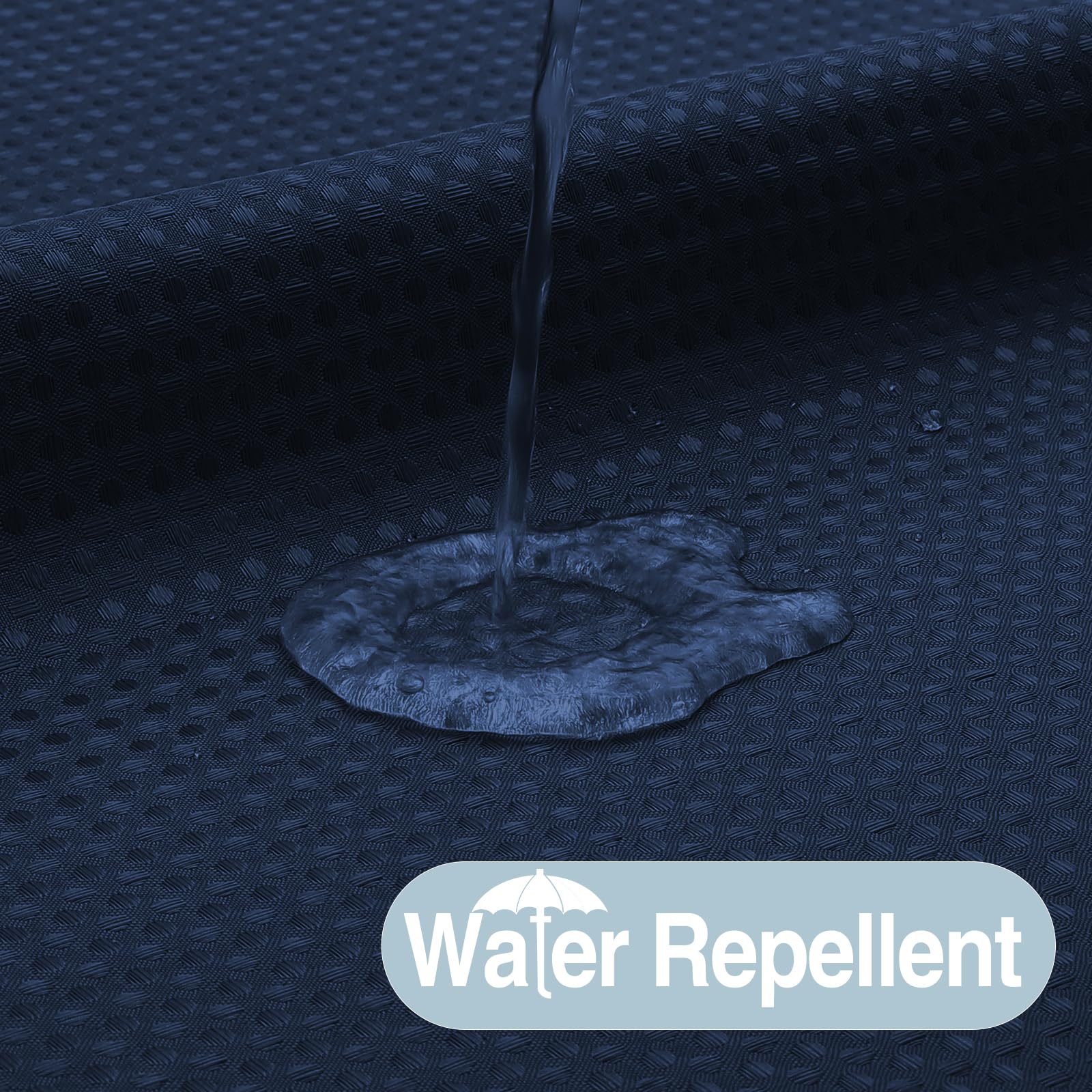 Colorful Star water-repellent fabric with double-layer liner.