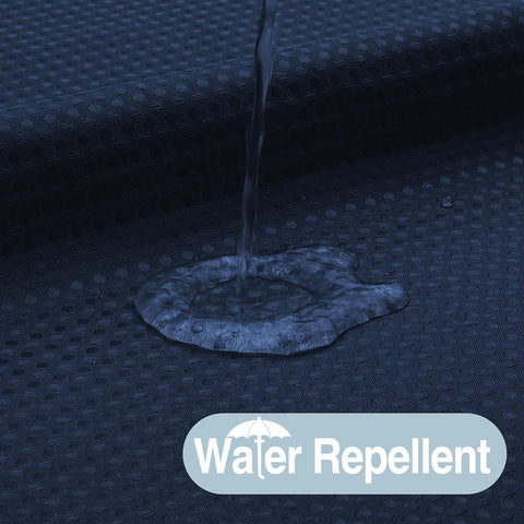 Colorful Star water-repellent fabric with double-layer liner.