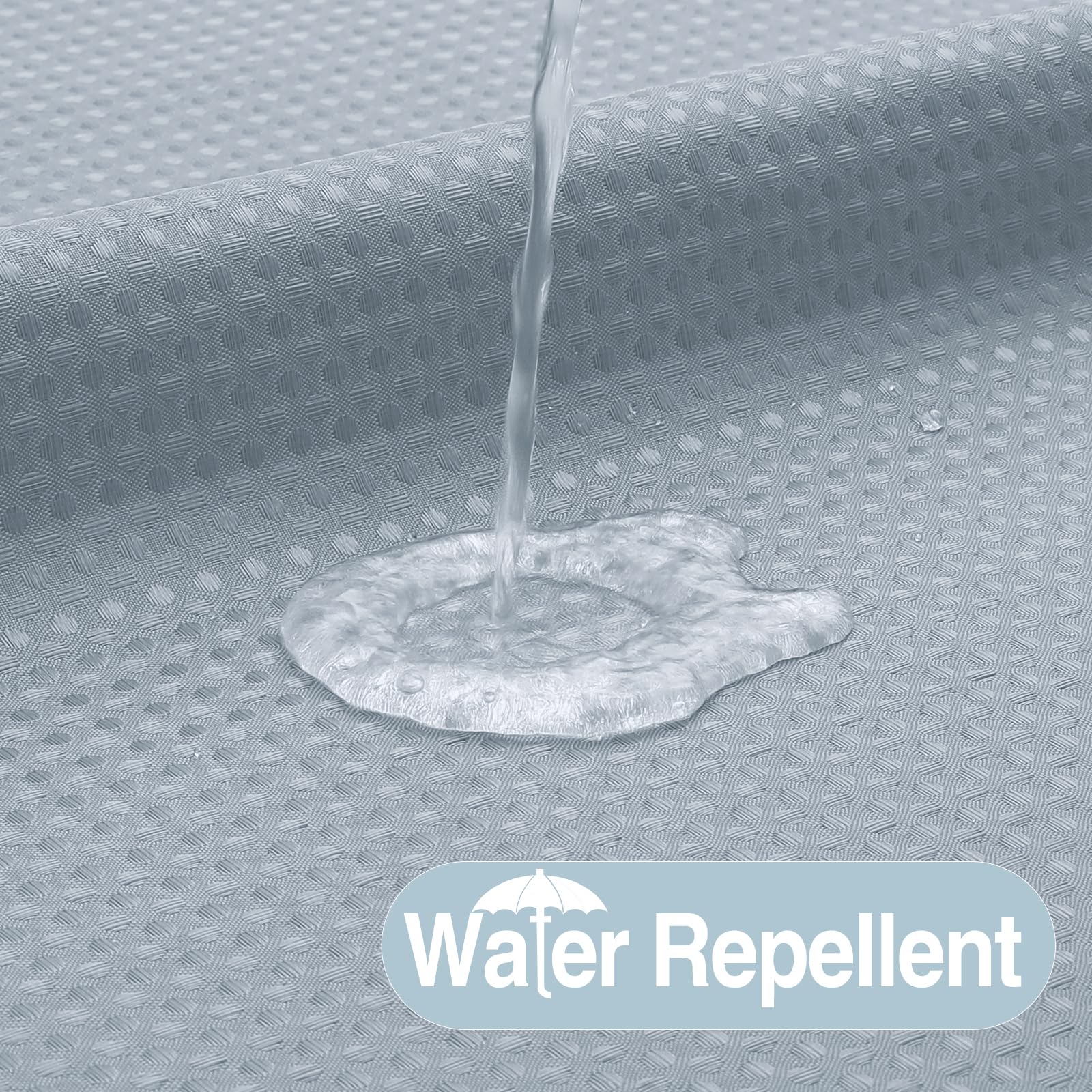 Colorful Star water-repellent waffle fabric for a dry bathroom floor
