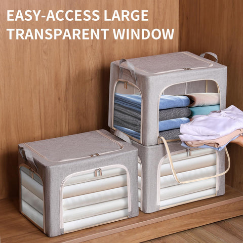 combocube versatile bin for sweaters linens blankets in dorm or home